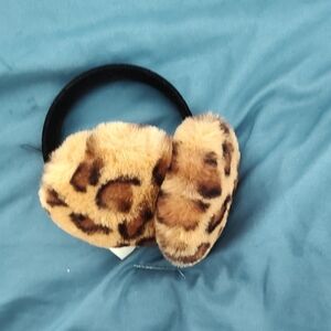Leopard Print Women's Earmuffs